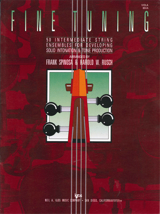 Book cover for Fine Tuning - Viola