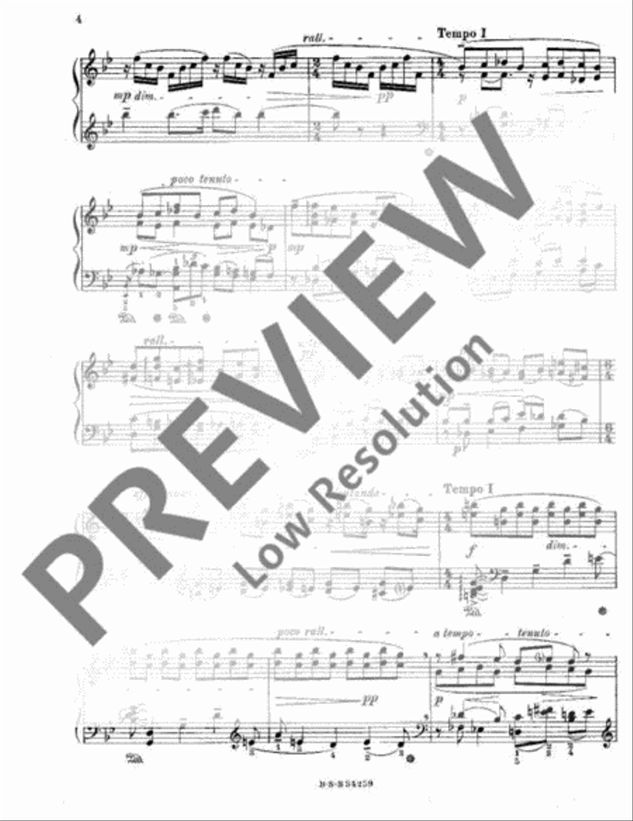 Two Pieces Piano Solo scores gallery preview page 5