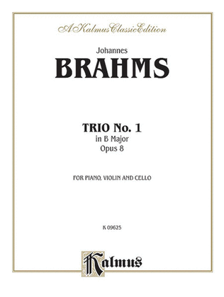 Book cover for Piano Trio No. 1 in B Major, Op. 8