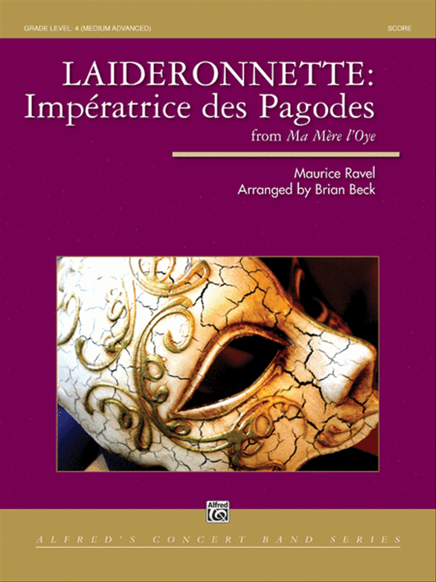 Laideronnette: Impératrice des Pagodes (from Ma mère l'oye) Concert Band scores gallery preview page 1