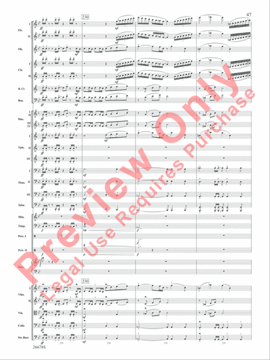Suite from Video Games Live Full Orchestra scores gallery preview page 48