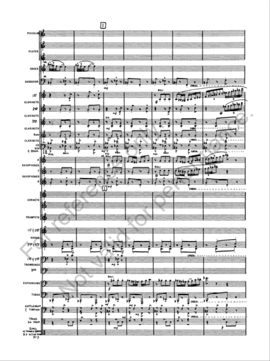 Salome's Dance (Dance of the Seven Veils) Concert Band scores gallery preview page 5