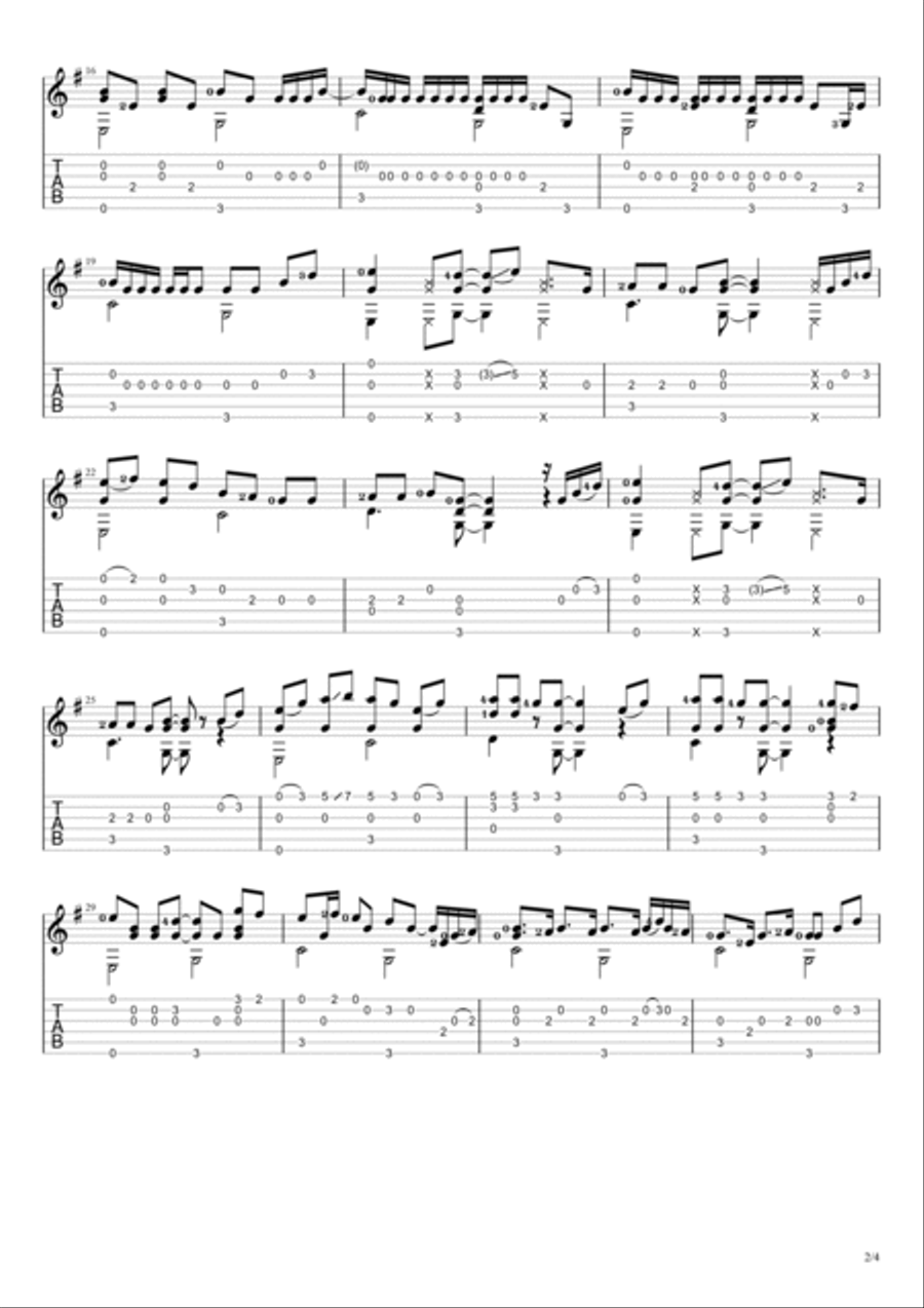 See You Again Electric Guitar scores gallery preview page 2
