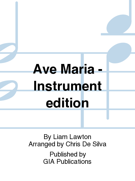 Ave Maria - Instrument edition