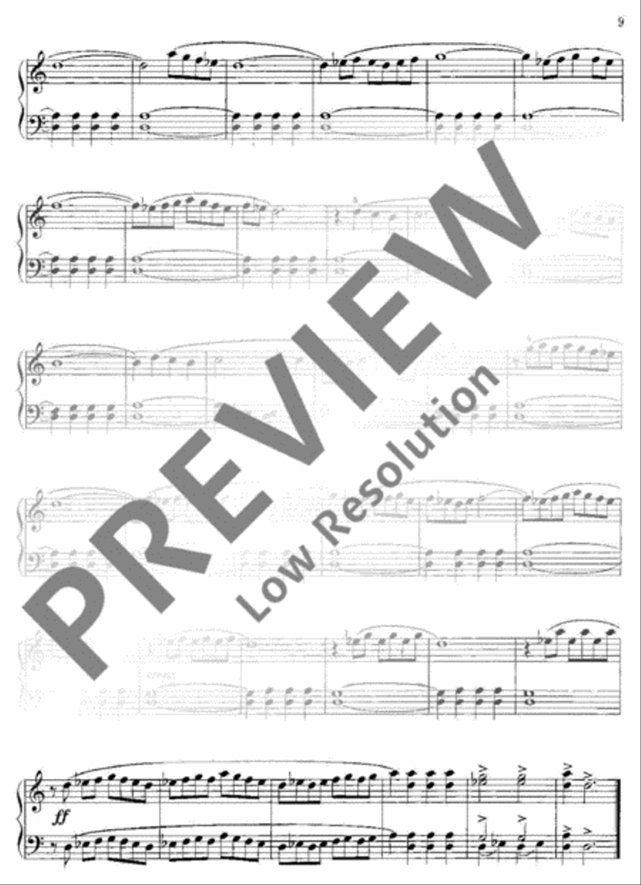 Arcadia Piano Solo scores gallery preview page 10