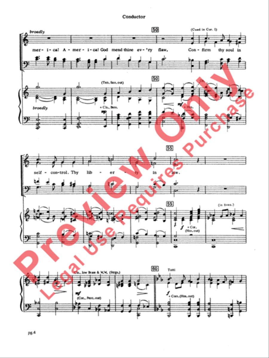 From Sea to Shining Sea Concert Band scores gallery preview page 6