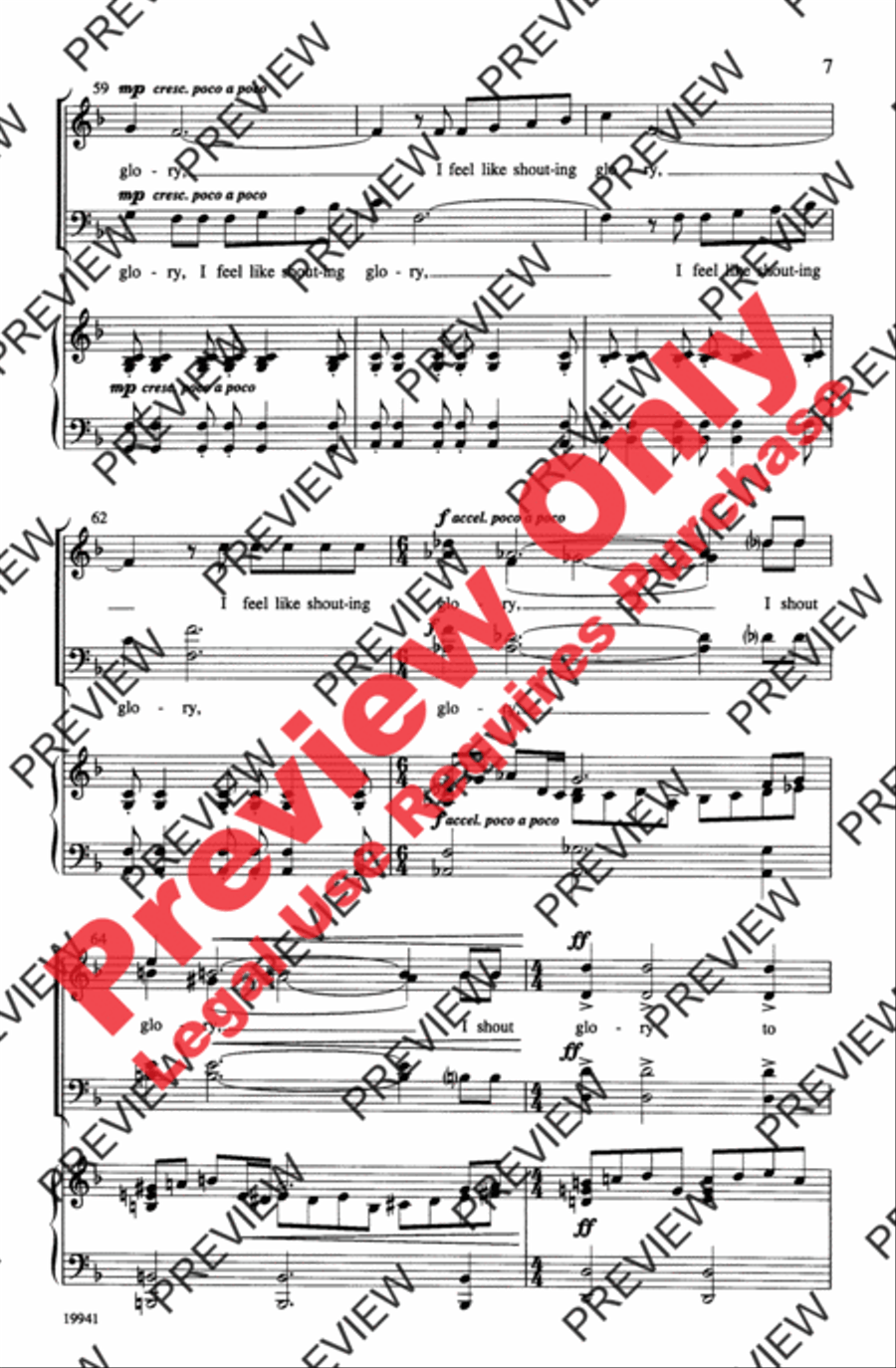 Resurrection Resurrection 4-Part scores gallery preview page 7