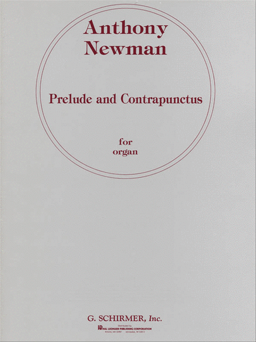 Prelude and Contrapunctus Organ scores gallery preview page 1