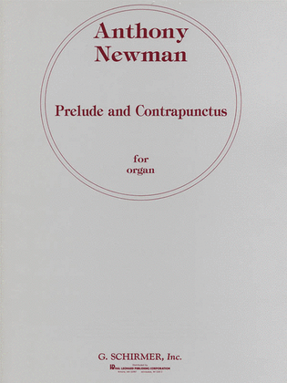 Book cover for Prelude and Contrapunctus