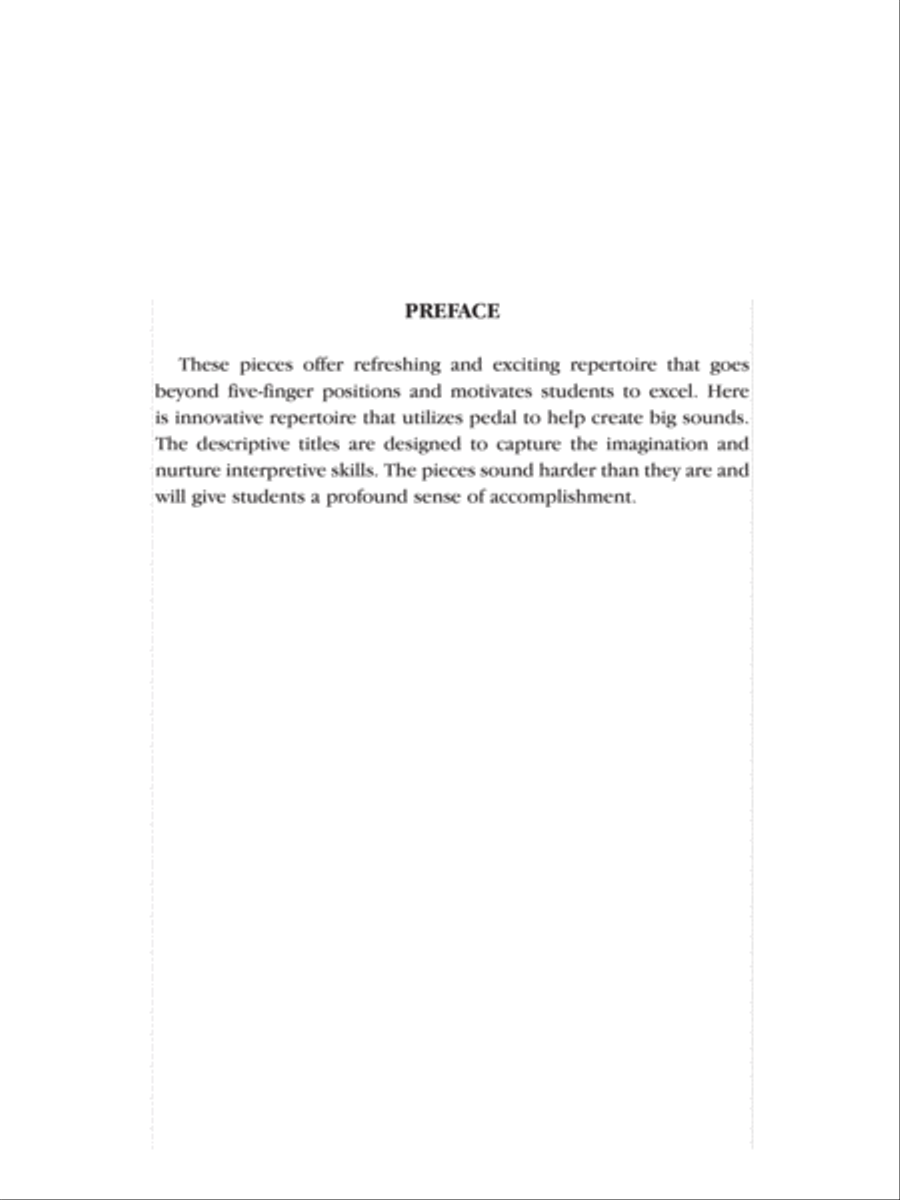 Excursions, Book 1: 12 Original Piano Solos for Early-Level Pianists Piano Method scores gallery preview page 2