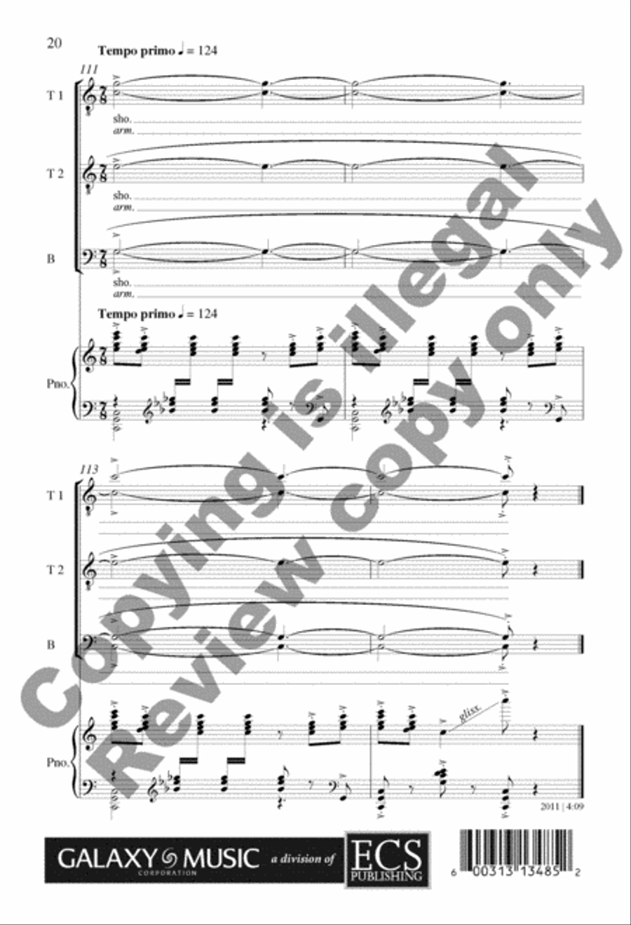 A New Psalm (Psalm 98) A New Psalm (Psalm 98) TTB scores gallery preview page 39