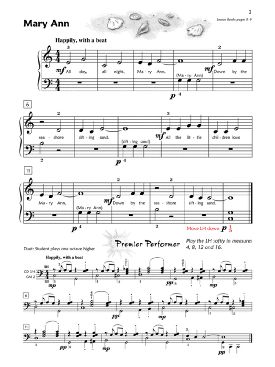 Premier Piano Course Performance, Book 1B image number null
