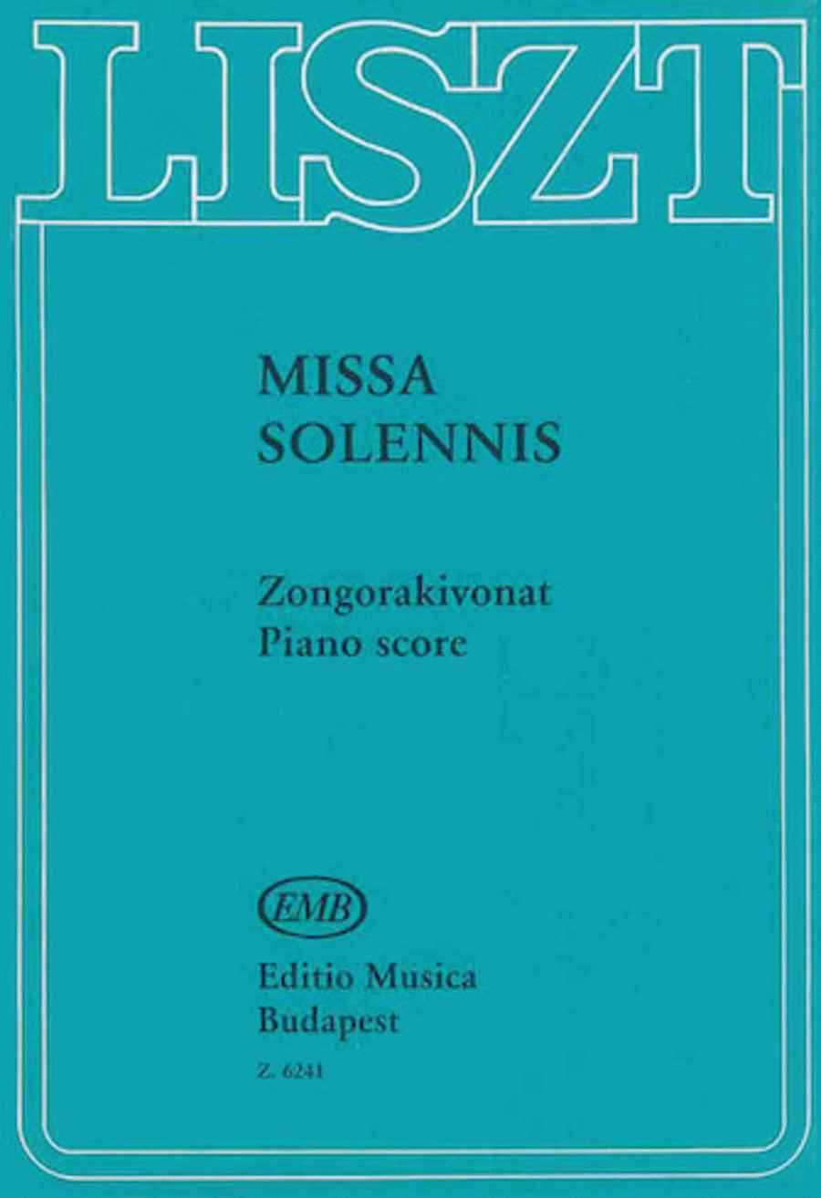 Missa Solemnis Eszt.-v/s