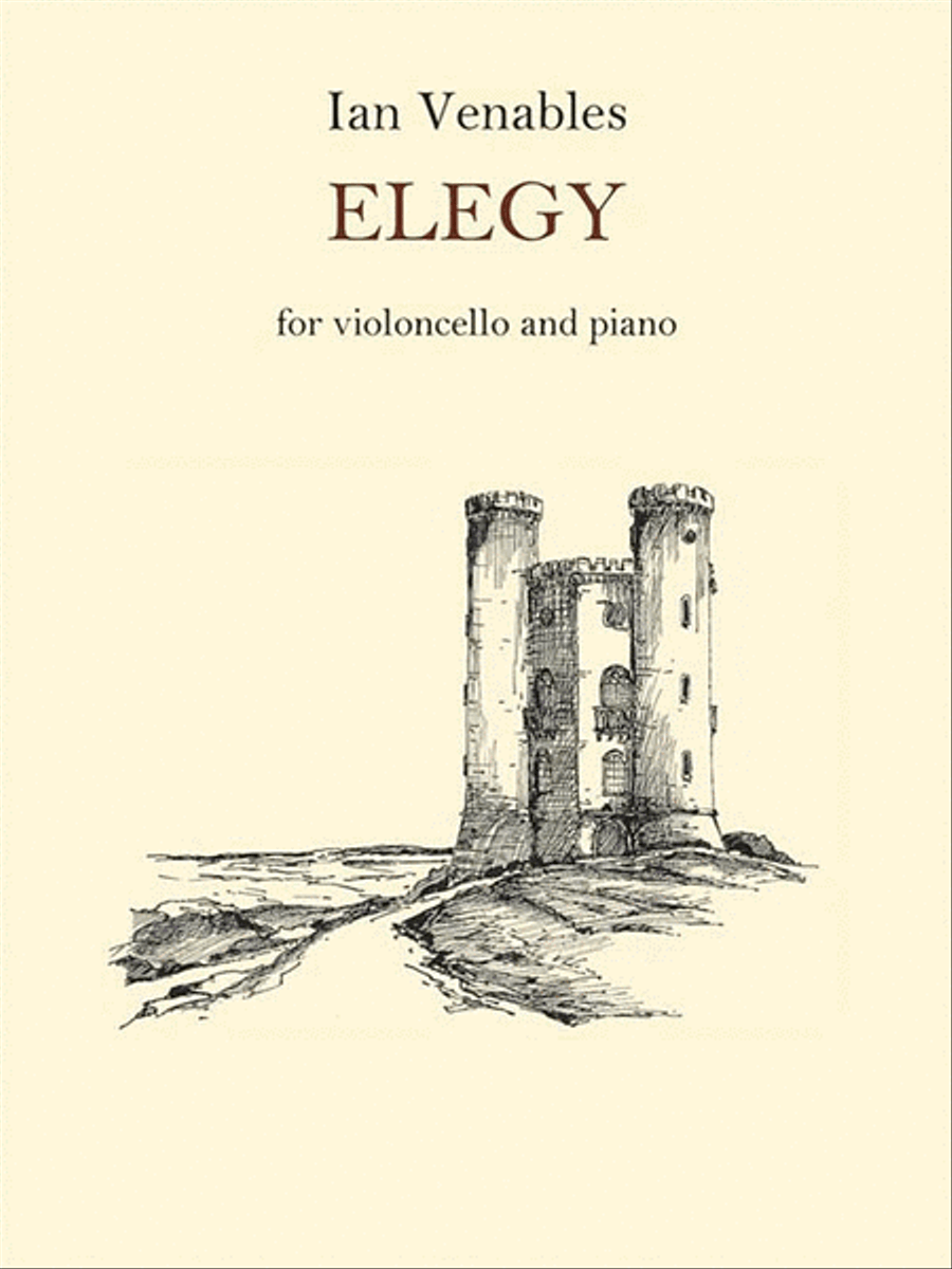 Elegy for Cello and Piano Piano Accompaniment scores gallery preview page 1