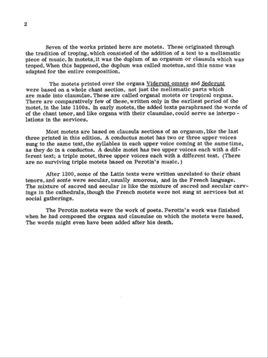 Viderunt omnes and Sederunt Choir scores gallery preview page 5