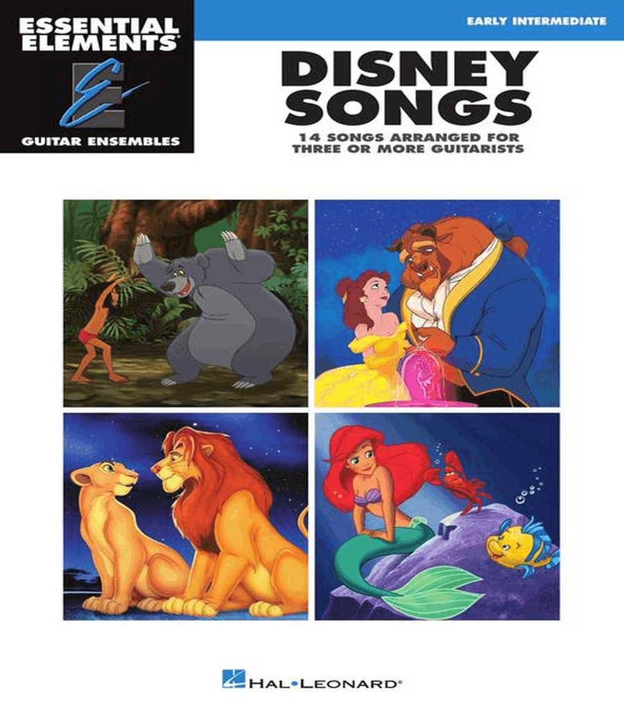 Disney Songs Guitar Ensemble scores gallery preview page 2