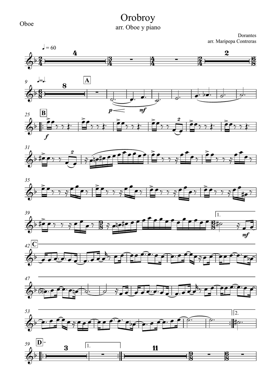 Orobroy Small Ensemble scores gallery preview page 1