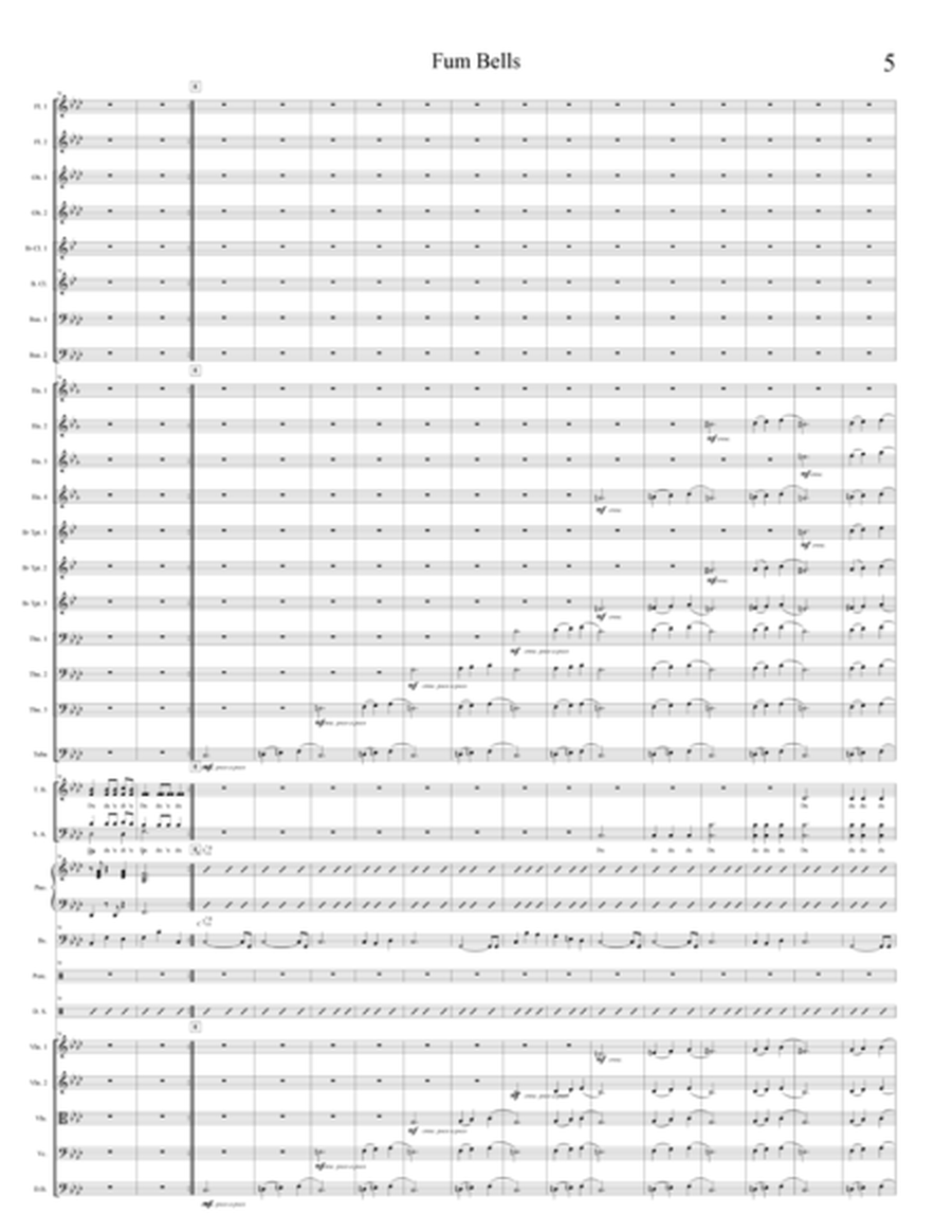 Fum Bells - Orchestra & Choir (score and parts) image number null