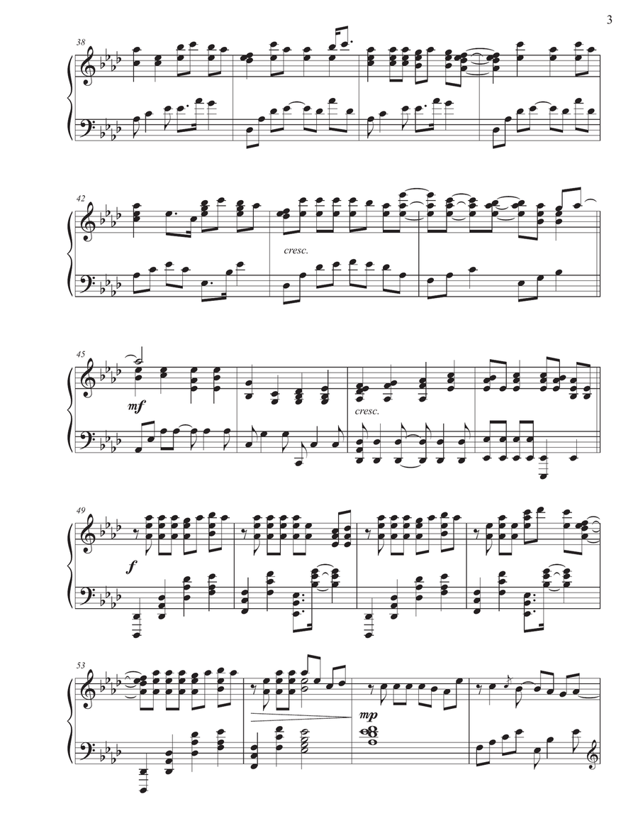 Enchanted Piano Solo scores gallery preview page 3