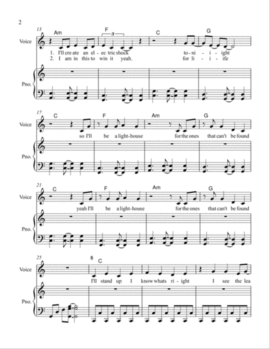 The Leader in Me Voice scores gallery preview page 2