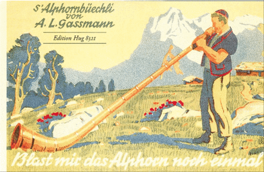 s'Alphornbuechli op.106 s'Alphornbuechli op.106 Alphorn scores gallery preview page 1