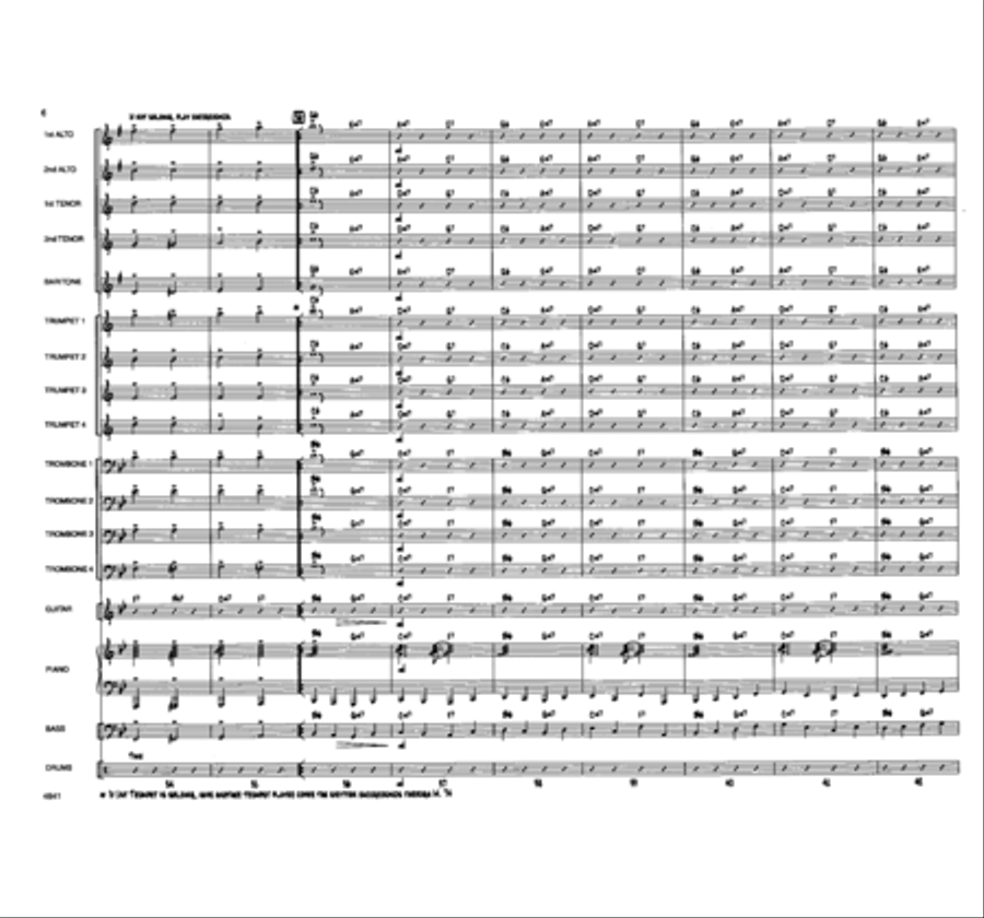 Pee Wee's Back In Town Jazz Ensemble - Sheet Music page 11