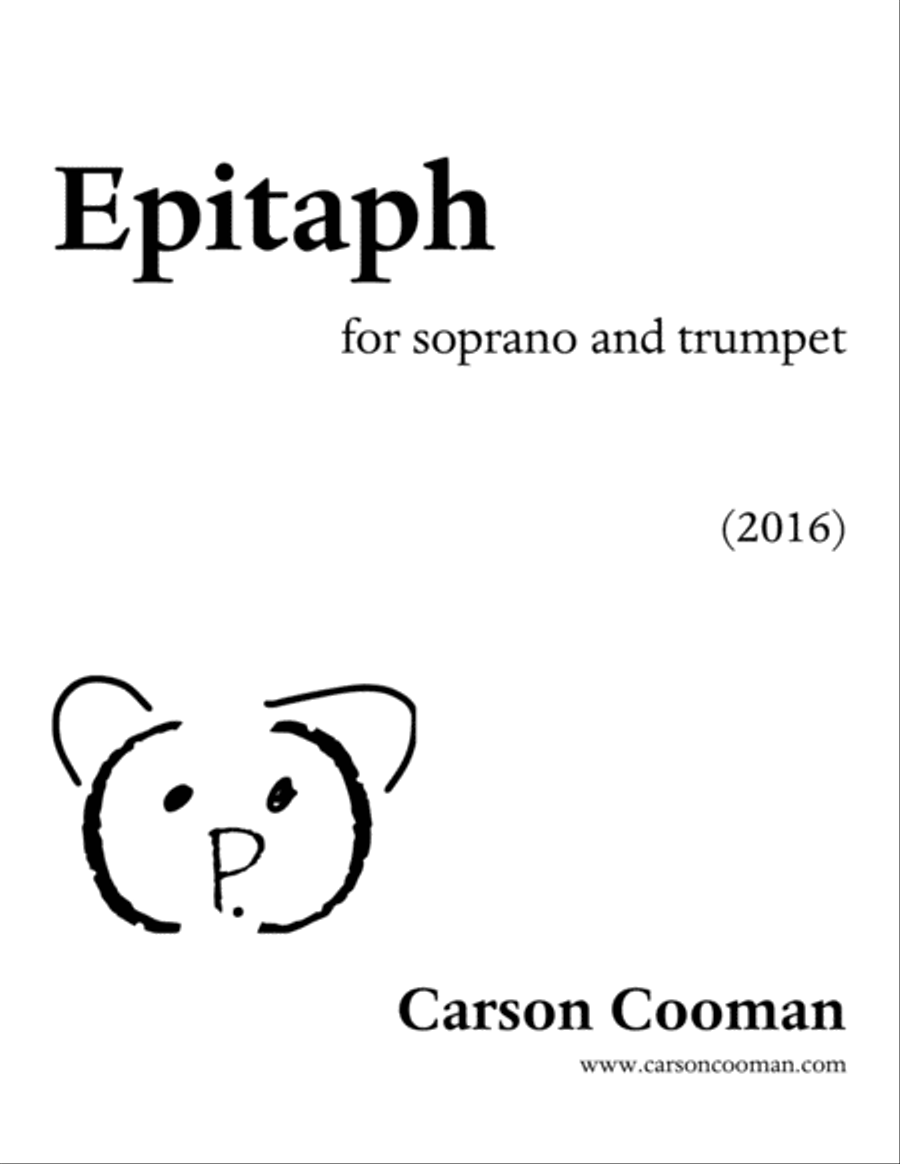 Epitaph High Voice scores gallery preview page 1