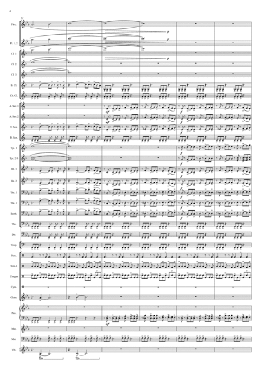 Halo Concert Band scores gallery preview page 5