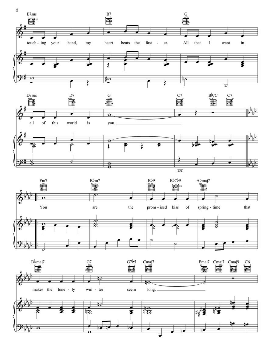 All The Things You Are Guitar scores gallery preview page 2