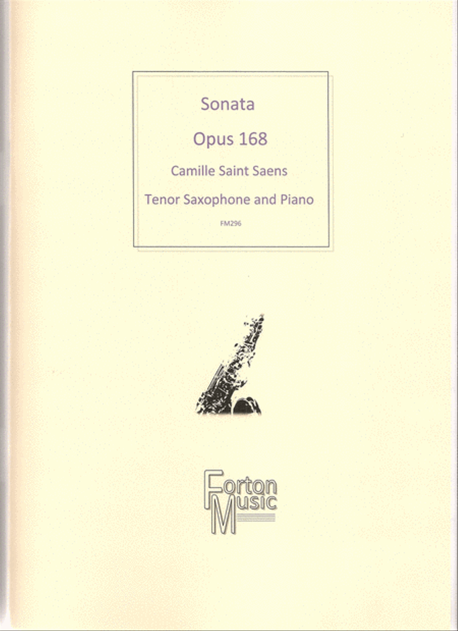 Sonata Op. 168 Tenor Saxophone scores gallery preview page 1