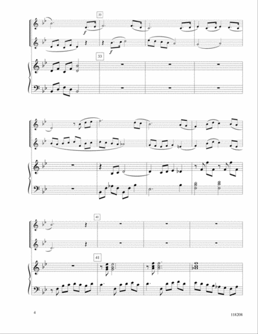 In The Sweet By and By Clarinet Duet scores gallery preview page 5