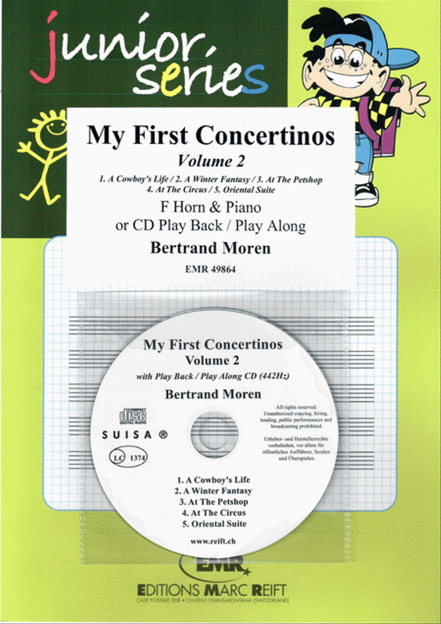 My First Concertinos Volume 2 Horn scores gallery preview page 1