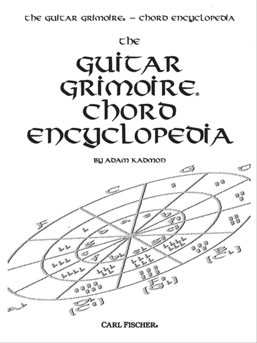 The Guitar Grimoire: Chord Encyclopedia Guitar Tablature scores gallery preview page 1