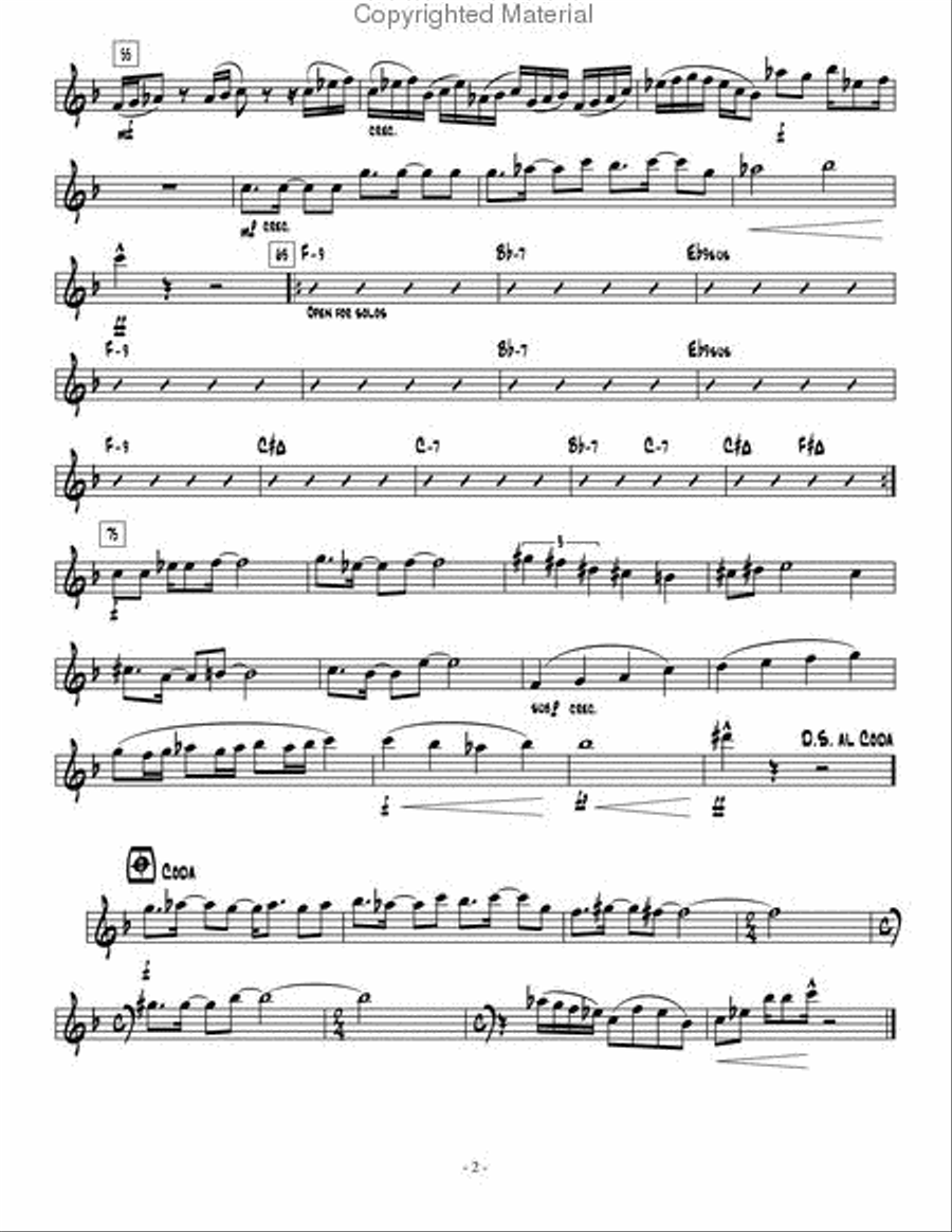 Summer Groove Jazz Ensemble scores gallery preview page 23