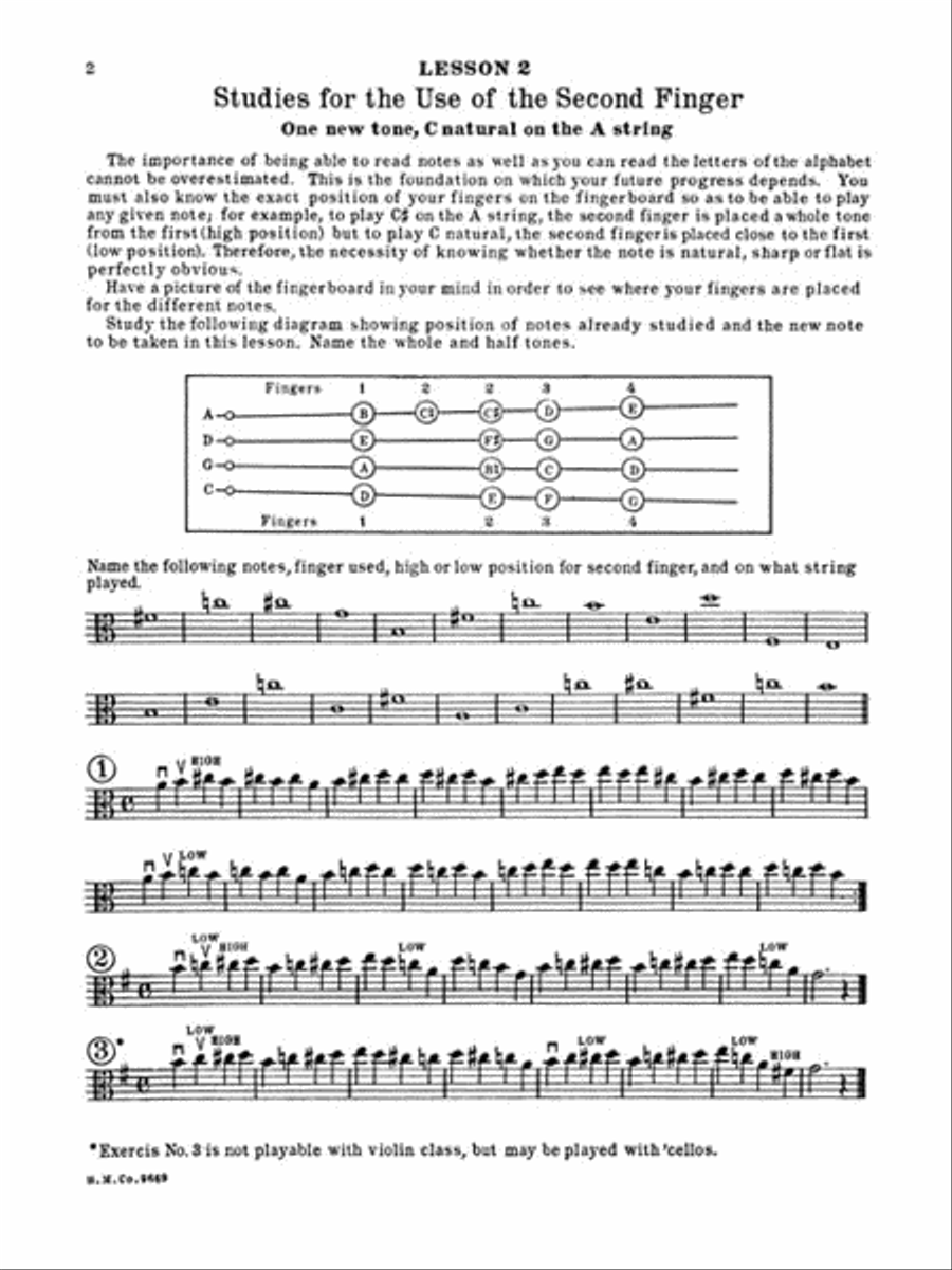 A Tune a Day – Viola Viola Solo scores gallery preview page 2