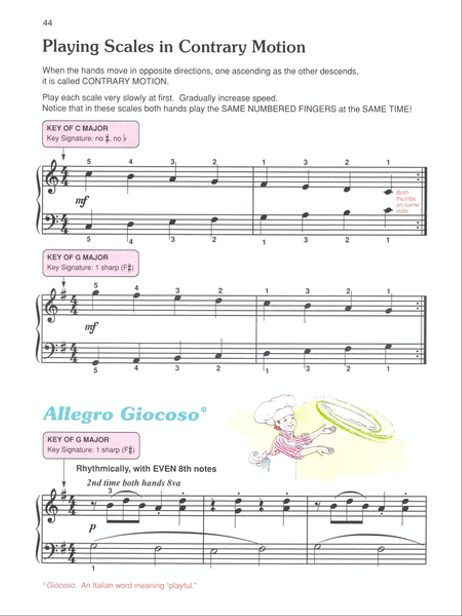 Alfred's Basic Piano Prep Course Lesson Book, Book E Piano Method scores gallery preview page 4