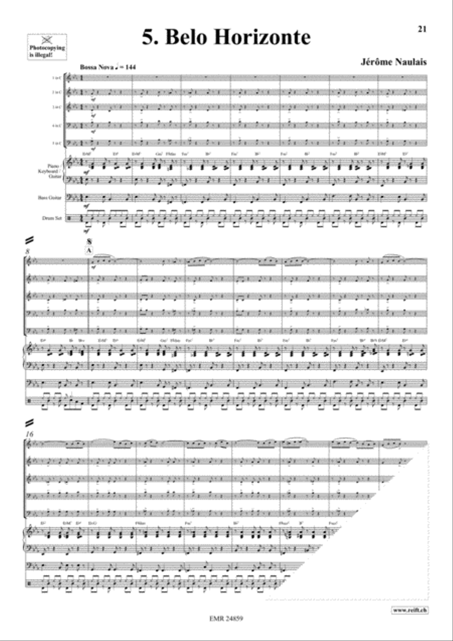 Play With Your Band Volume 1 Brass Ensemble scores gallery preview page 8