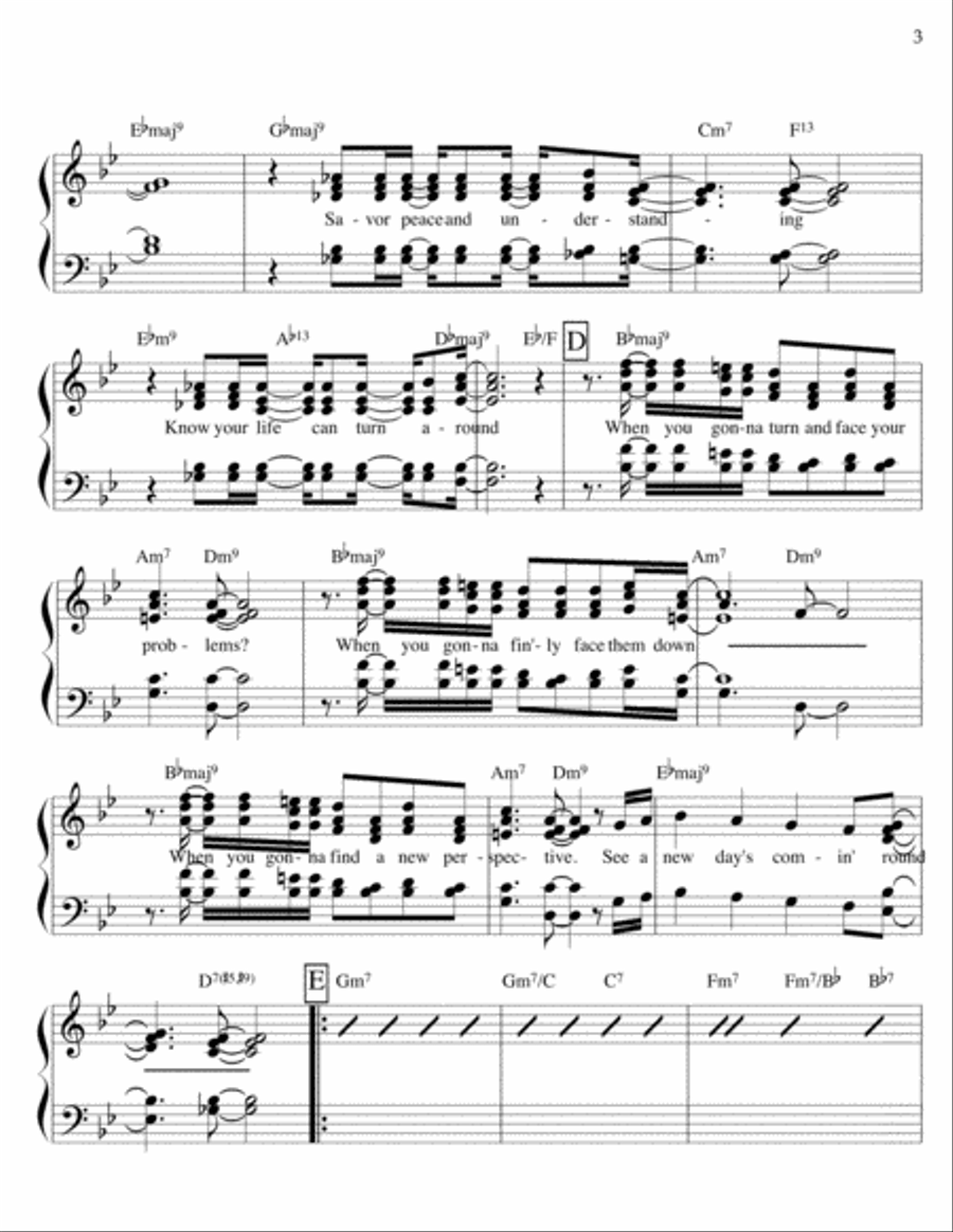 A New Day's Comin' A New Day's Comin' 4-Part scores gallery preview page 3