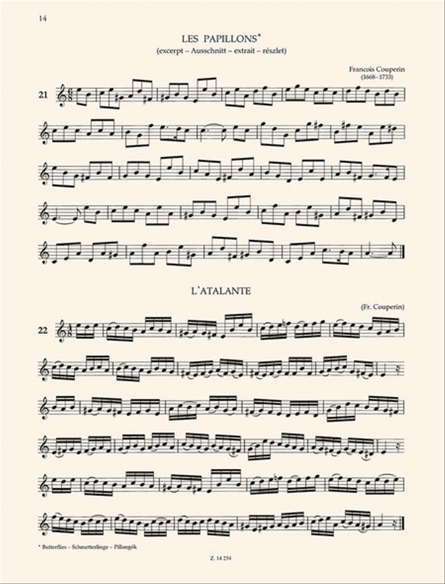 Barocketüden Flute scores gallery preview page 2