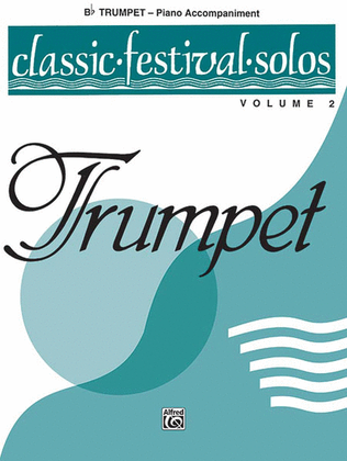 Book cover for Classic Festival Solos (B-flat Trumpet), Volume 2