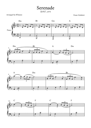 Serenade (D.957, n.4) - Schubert