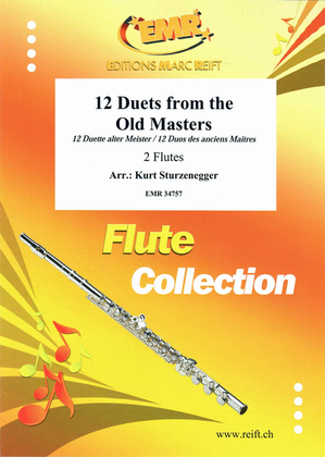 Book cover for 12 Duets from the Old Masters