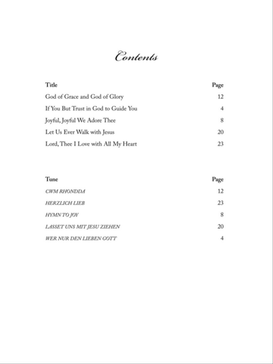 God Will Guide You Organ scores gallery preview page 2