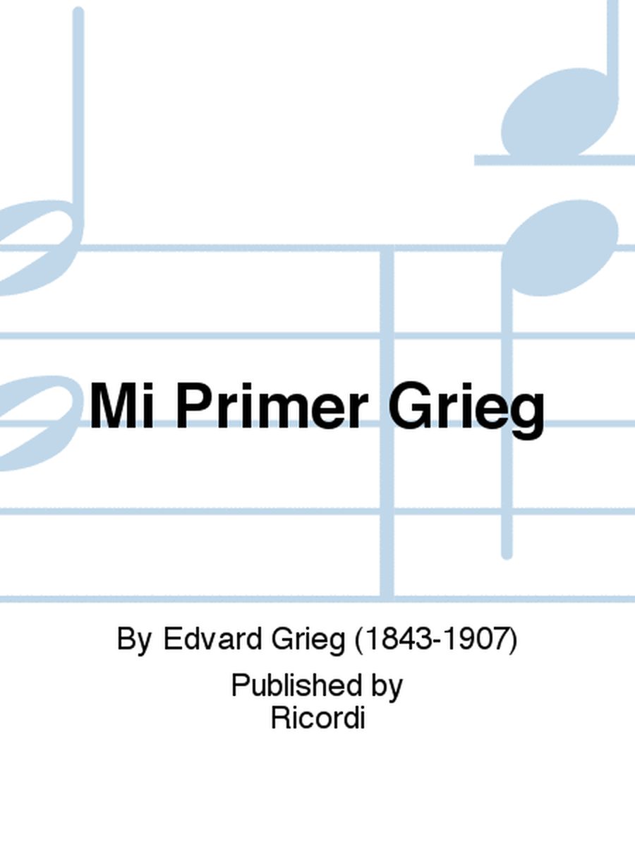 Mi Primer Grieg