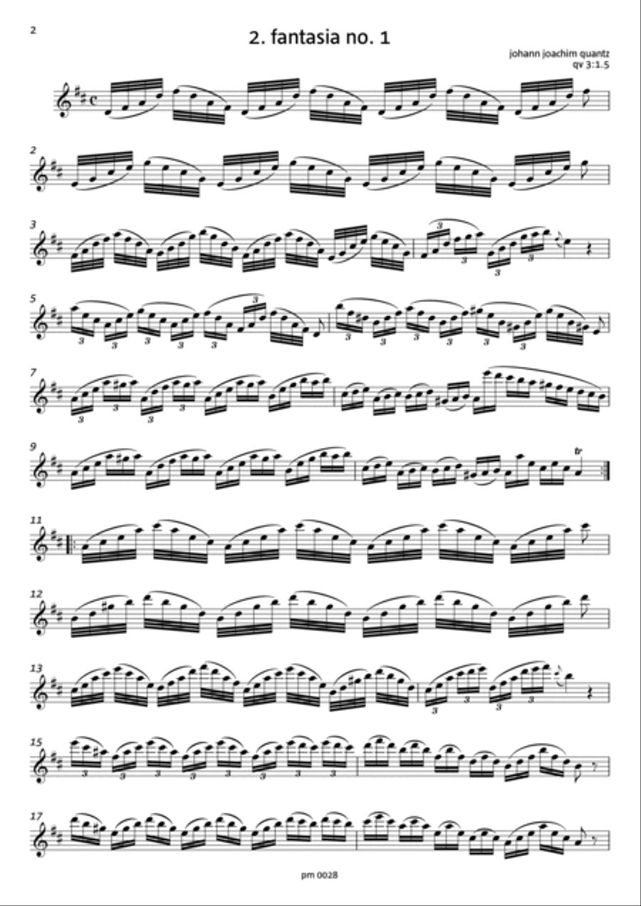 Eight Caprices and Other Works for Solo Flute Flute Solo scores gallery preview page 6