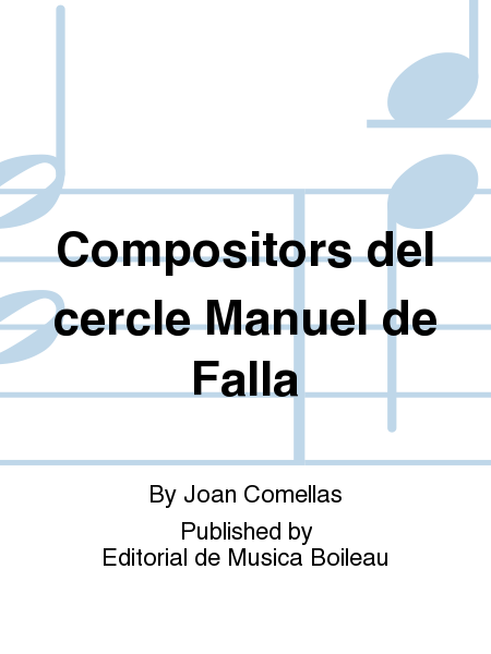 Compositors del cercle Manuel de Falla