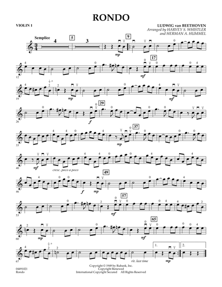 Rondo - Violin 1