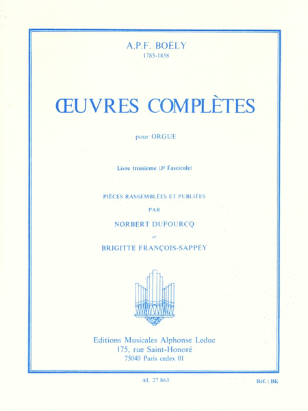 Complete Works, For Organ (3)