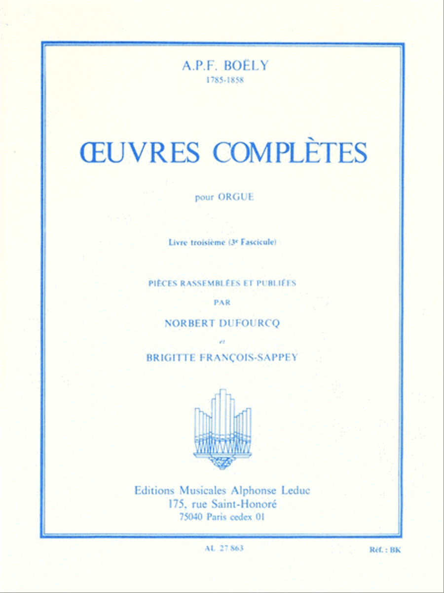 Complete Works, For Organ (3)