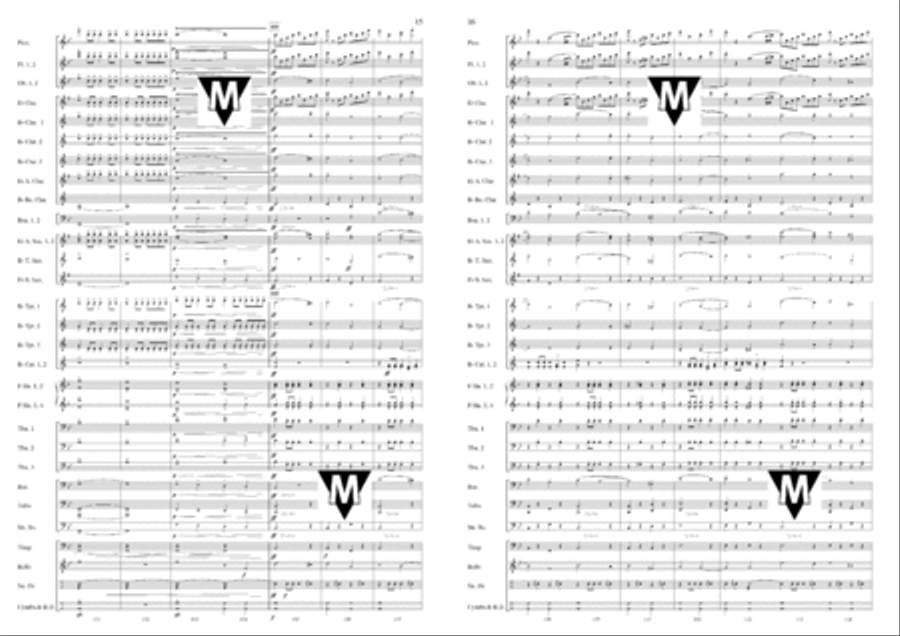 Ceresio Concert Band scores gallery preview page 9